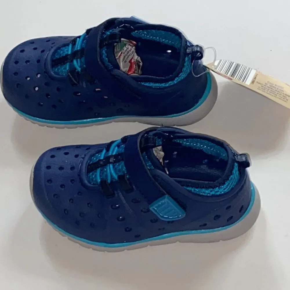 Lily Dan Blue Kids Boy Shoes Size 5:6